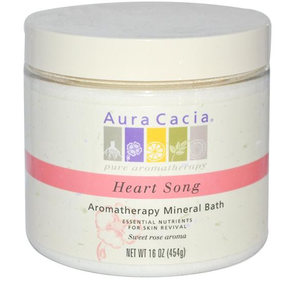 Picture of AURA(tm) Cacia Comforting Geranium  Aromatherapy Mineral Bath  16 oz. jar 188521