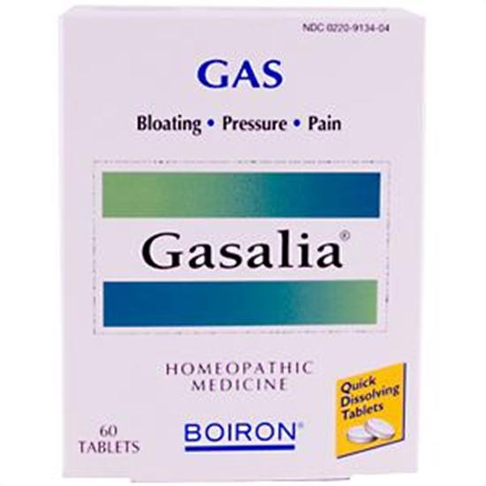 Picture of Boiron Homeopathic Medicines Gasalia for gas 60 tablets Digestion 206272