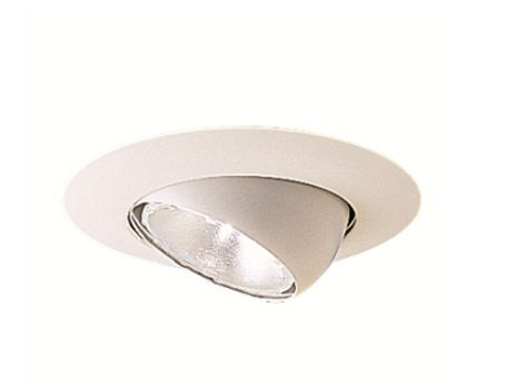 6 in.,EYEBALL TRIM,WHITE