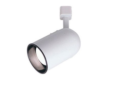 Roundback Cylinder Light - White - 3.5in. Diameter - Black Baffle