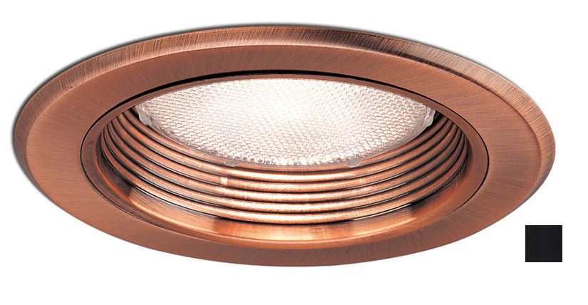 Nora Lighting NT-5010B 5 in.-BAF.-METAL TRIM RING-BLACK