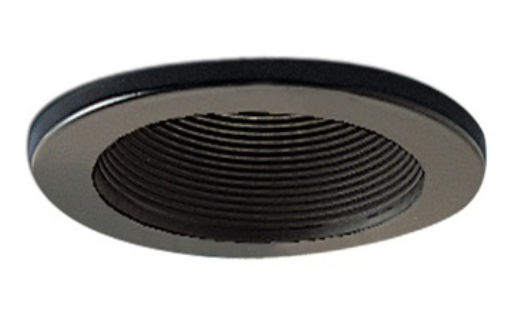 Picture of Nora Lighting NS-41B 4 in.-METAL STEPPED BAF.-B-BLACK RING
