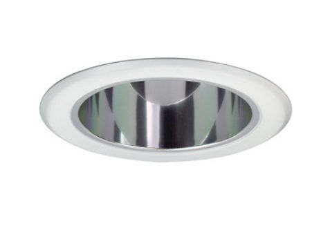 Nora Lighting NT-5020C 5 in.-REFLECTOR-CHROME-WHITE RING