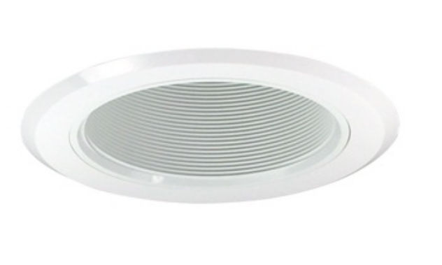 Nora Lighting NT-5012W 5 in.PLASTIC-DEEP WH BAFF.WH RING