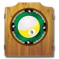 9-Ball Dart Cabinet includes Darts and Board 9-Ball Dart Cabinet includes Darts and Board
