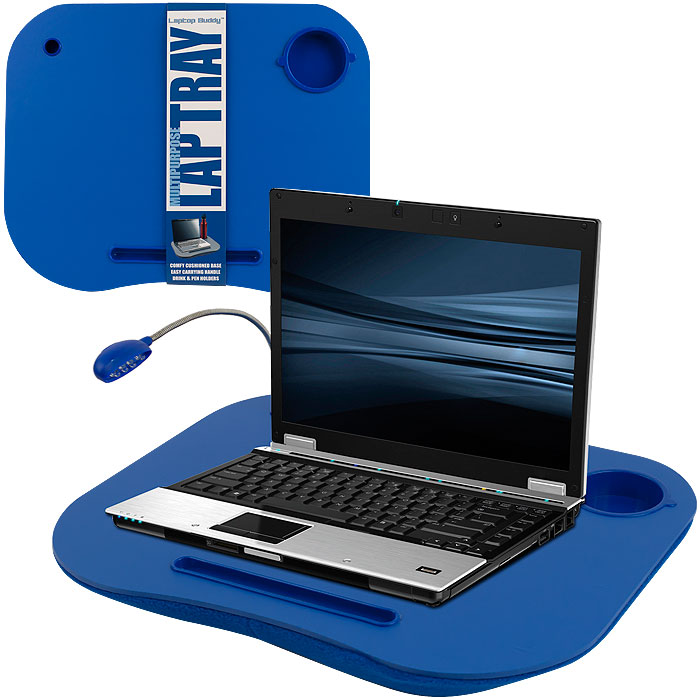 Picture of  Laptop BuddyT Mobile Work Station - Blue - includes Light