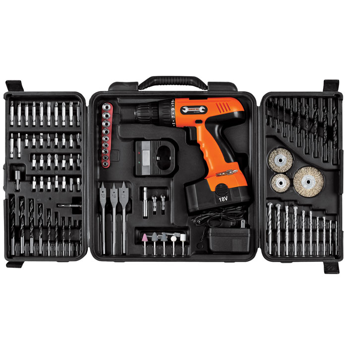 Picture of Trademark Poker Trademark ToolsT 18V Cordless Drill Set - 89 pcs