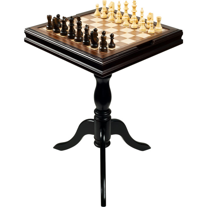 Picture of Trademark Poker Deluxe Chess &amp; Backgammon Table by Trademark GamesT