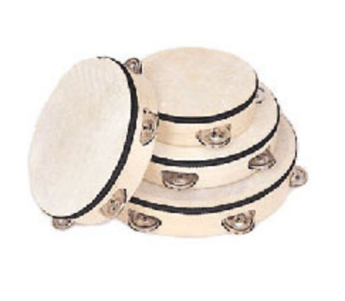 Rhythm Band Instruments RB527 Tambourine - 10 Wood Rim