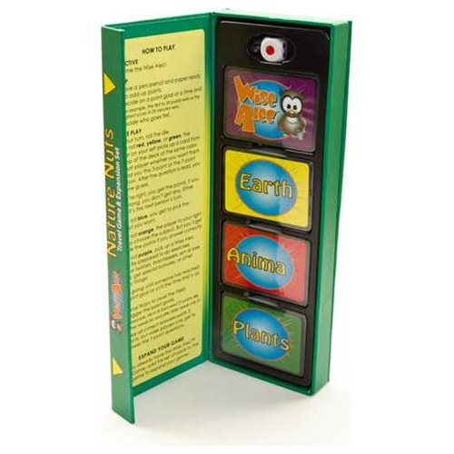 Picture of Griddly Games 4000151 Wise Alec - Nature Nuts Travel Game & Expansion Pack