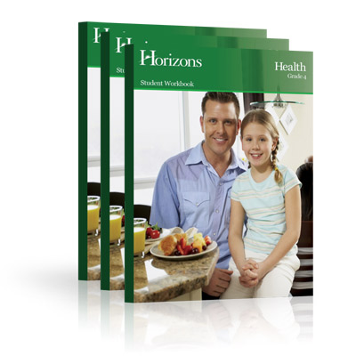 Picture of Alpha Omega Publications JHC400 Horizons Health 4Th Grade Set