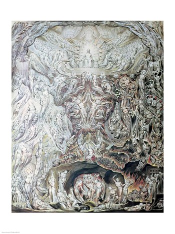 Picture of LIEBERMANS BALBAL8123 Last Judgement - Poster by William Blake (18x24)
