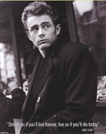 Picture of LIEBERMANS PYRMPP50123 James Dean (Live As If) - Poster  (16x20)