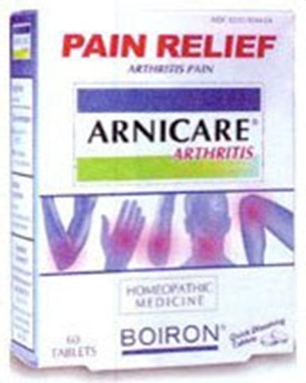 Picture of Boiron Homeopathic Medicines Arnicare Arthritis 60 tablets Pain 222065