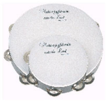 Rhythm Band Instruments JTAM8 8 in. Make A Joyful Noise Tambourine