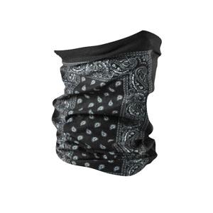 Motley Tube 100 Percent Polyester Black Paisley