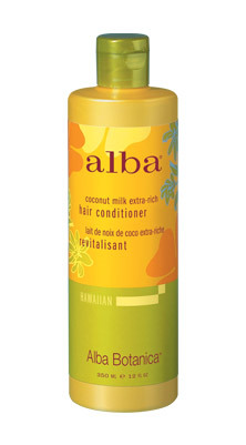 Picture of Alba Botanica Hawaiian Hair Care Coconut Milk Extra-Rich Hair Conditioners 12 fl. oz. 221248