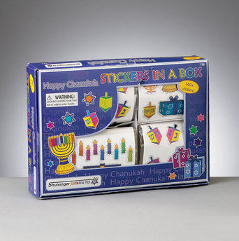 Picture of Rite Lite TY-14352 Box of Chanukah Stickers - 4 Rolls - Pack Of 6