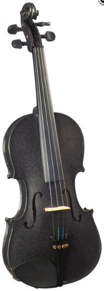 Cremona Novice Violin Outfit in Black