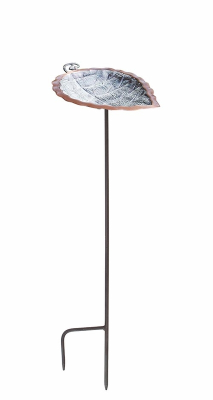 Picture of Achla BB-04-S Aspen Leaf Birdbath with stand