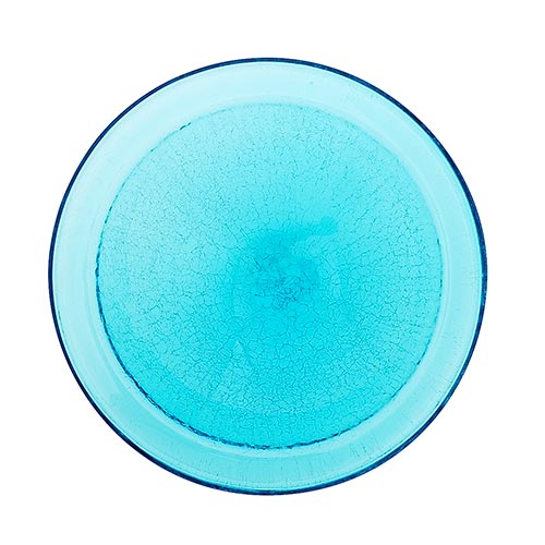 Picture of Achla CGB-07T 12&quot; Crackle Glass Bowl - Teal