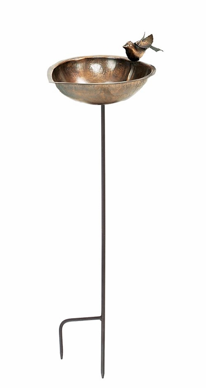 Picture of Achla HBB-01-S Heart shaped Birdbath with stand