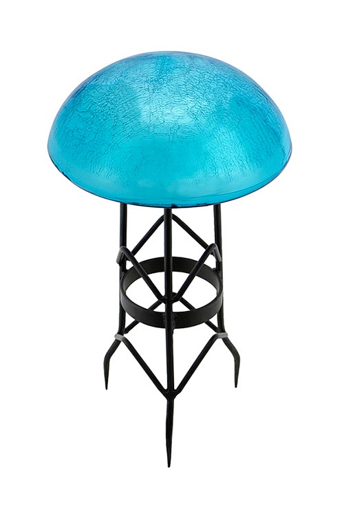 Picture of Achla TS-T-C Toad Stool - Teal - Crackle