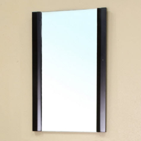 Picture of Bellaterra Home 203102-MIRROR Solid wood frame mirror-Black
