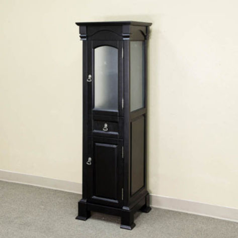 Linen Cabinet - Espresso - 18X16.3X65