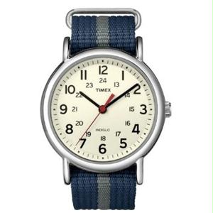 Weekender Slip-Thru Watch - Navy/Gray