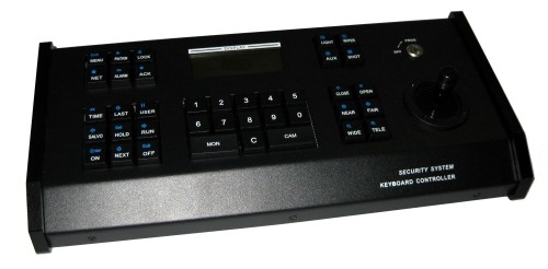 Picture of Home Vision Technology SEQ-3901 2D Keyboard Controller for Speed Dome with Connect Cable-Key and Power Adapter