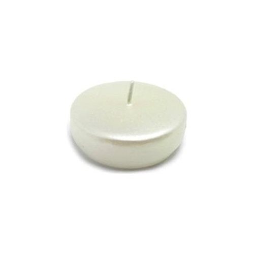 Picture of Zest Candle CFZ-078 2 1-4 in. Pearl White Floating Candles -24pc-Box