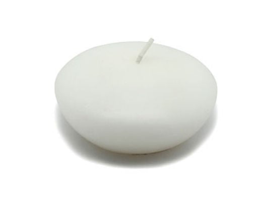 Picture of Zest Candle CFZ-045 3 in. White Floating Candles -12pc-Box