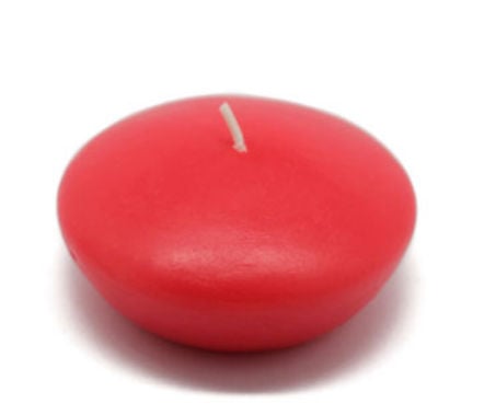 Picture of Zest Candle CFZ-051 3 in. Ruby Red Floating Candles -12pc-Box