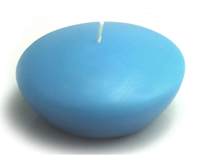 Picture of Zest Candle CFZ-055 3 in. Light Blue Floating Candles -12pc-Box