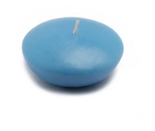 Picture of Zest Candle CFZ-056 3 in. Turquoise Floating Candles -12pc-Box