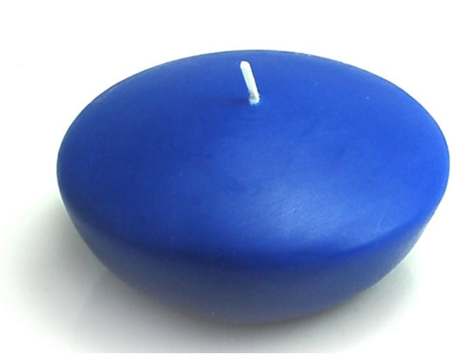 Picture of Zest Candle CFZ-057 3 in. Blue Floating Candles -12pc-Box