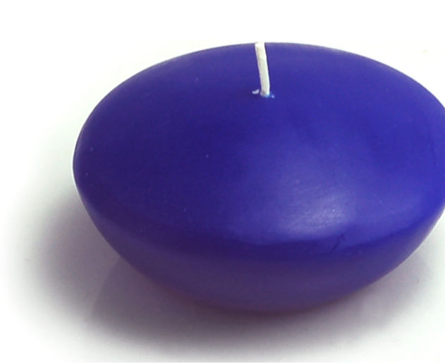 Picture of Zest Candle CFZ-058 3 in. Royal Blue Floating Candles -12pc-Box