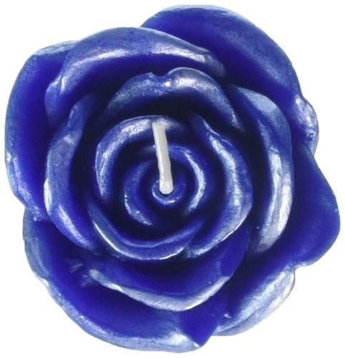 Picture of Zest Candle CFZ-075 3 in. Blue Rose Floating Candles -12pc-Box