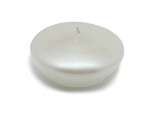 Picture of Zest Candle CFZ-076 3 in. Pearl White Floating Candles -12pc-Box