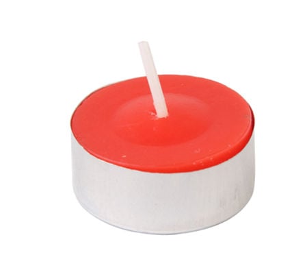 Picture of Zest Candle CTC-002 Red Citronella Tealight Candles -100pcs-Box
