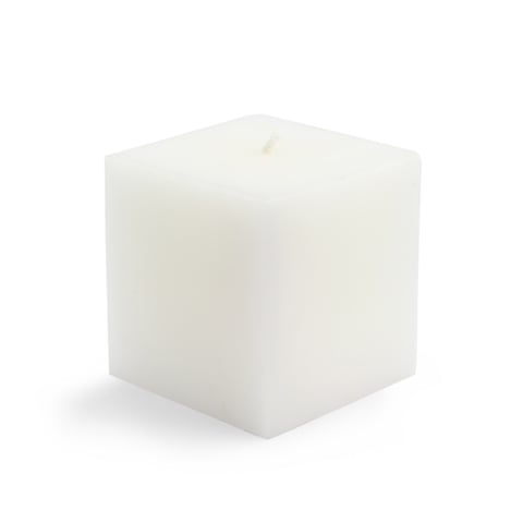 Picture of Zest Candle CPZ-125-12 3 x 3 in. White Square Pillar Candles -12pcs-Case- Bulk
