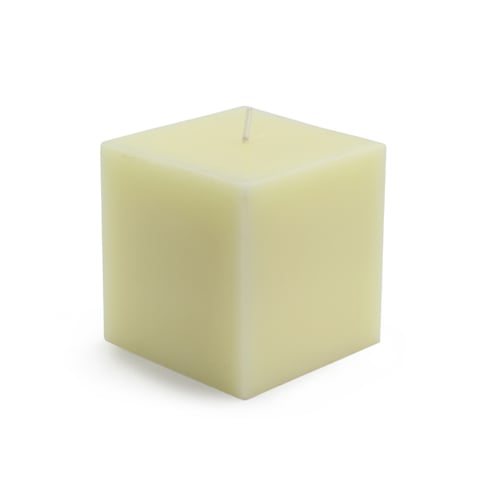 Picture of Zest Candle CPZ-126-12 3 x 3 in. Ivory Square Pillar Candles -12pcs-Case- Bulk