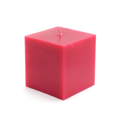 Picture of Zest Candle CPZ-127-12 3 x 3 in. Red Square Pillar Candles -12pcs-Case- Bulk