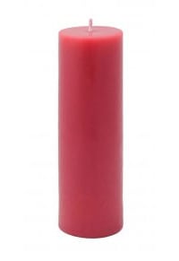 Picture of Zest Candle CPZ-114-24 2 x 6 in. Red Pillar Candle -24pcs-Case - Bulk