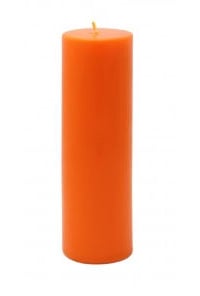 Picture of Zest Candle CPZ-115-24 2 x 6 in. Orange Pillar Candle -24pcs-Case - Bulk