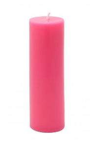 Picture of Zest Candle CPZ-117-24 2 x 6 in. Hot Pink Pillar Candle -24pcs-Case - Bulk