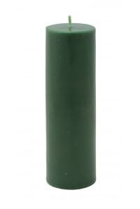 Picture of Zest Candle CPZ-119-24 2 x 6 in. Hunter Green Pillar Candle -24pcs-Case - Bulk