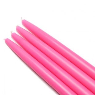 Picture of Zest Candle CEZ-090-12 10 in. Hot Pink Taper Candles -144pcs-Case - Bulk