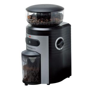 Conical Burr Coffee Grinder - Black Silver